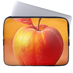 Gouden Perzik Perfectie Design Laptop Sleeve