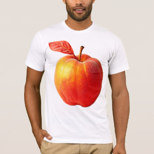 Gouden Perzik Perfectie Design T-shirt