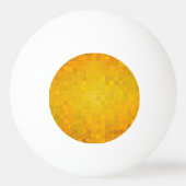 Gouden Pixel Art | Drie sterren Pingpongballen (Achterkant)