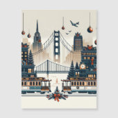 Gouden Poort Vakantietoerisme San Francisco Kerstm (Voorkant)