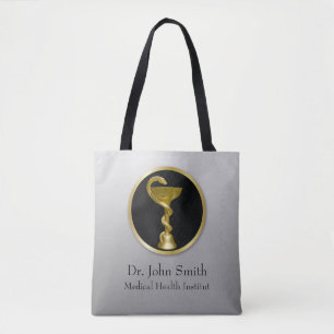 Gouden Professionele Medische Hygieia Kom Draagtas