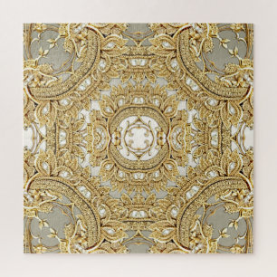 Gouden  puzzel legpuzzel