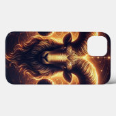 Gouden Ram Sterrenbeeld Symbool Case-Mate iPhone Case (Achterkant (horizontaal))