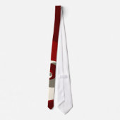 Gouden Ratio Cirkels (rood) Stropdas (Achterkant)