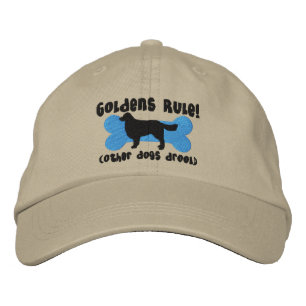 Gouden Regel Geborduurd Pet (Golden Retriever)
