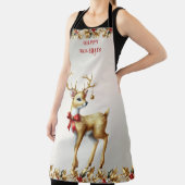Gouden Rendier Kerst Schort (Insitu)