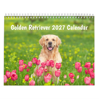 Gouden retriever 2027 Agenda Kalender