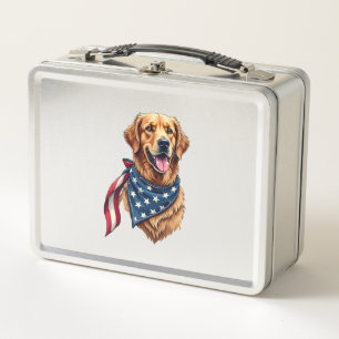 Gouden Retriever Americana Vintage Gegraveerde T-s