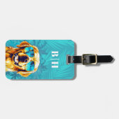 Gouden Retriever Bagage Label (Voorkant horizontaal)