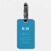 Gouden Retriever Bagage Label (Achterkant verticaal)