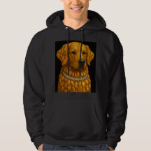 Gouden Retriever Edelsteen Portret