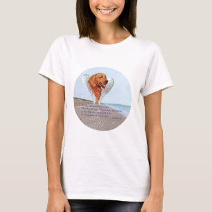 Gouden Retriever Engel T-shirt
