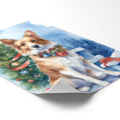 Gouden Retriever Glint: Een Noir Dog Showcase Poster (Hoek)