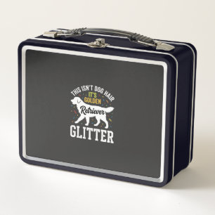 Gouden Retriever Glitter Hondenhaar Ontwerp