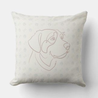 Gouden Retriever Gouden Patroon Kussen