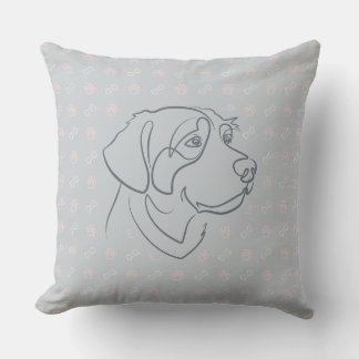 Gouden Retriever Gouden Patroon Kussen