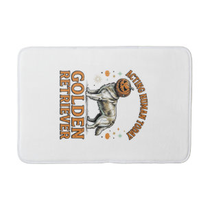 Gouden Retriever Halloween Pompoen Hond Kostuum Sh Badmat