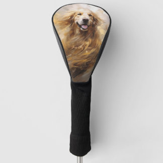 Gouden Retriever Hond in de wind 001 - Yacobsen De Golfheadcover