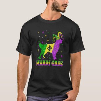 Gouden Retriever Hond Mardi Gras Carnaval Nar Be T-shirt