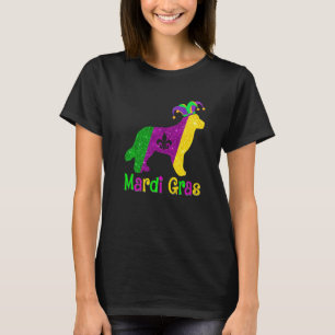 Gouden Retriever Hondenliefhebber Mardi Gras Carna T-shirt