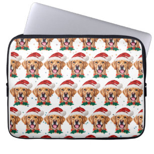 Gouden Retriever hondenras Kerstmis Laptop Sleeve