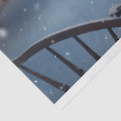 Gouden Retriever in Sleigh 3 Decoupage papier (Detail)