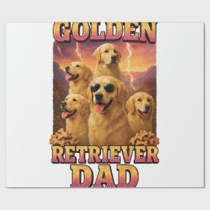 Gouden Retriever Kopie Kopie Kopie Cadeaupapier