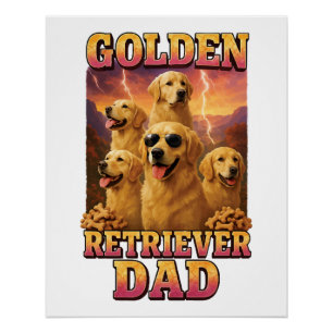 Gouden Retriever Kopie Kopie Kopie Perfect Poster