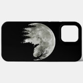Gouden Retriever Op Berg Spooky Halloween Moon Case-Mate iPhone Case (Achterkant (horizontaal))