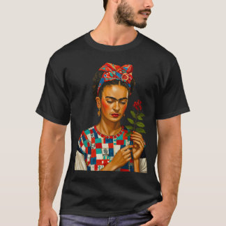 Gouden Retriever Parodie van Meisje met een Parel  T-shirt