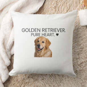Gouden Retriever Puur Hart ♥ Decoratie Kussen