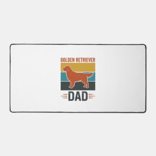 Gouden Retriever Vader Vintage Hondenliefhebber Ve Bureaumat
