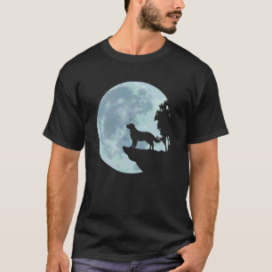 Gouden Retriever Volle Maan Beste Honden Liefde My T-shirt