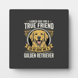 Gouden Retriever Ware Vriend Hond Fotoplaat