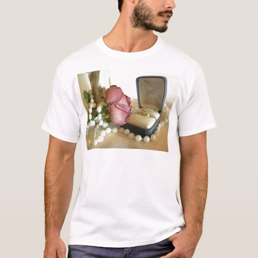 gouden ring t-shirt (Voorkant)