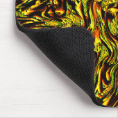 Gouden roestige textuur met donkere strepen en ora muismat (Hoek)