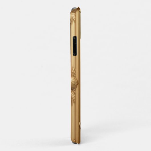 gouden Roos artwork Case-Mate iPhone Case (Achterkant/rechts)
