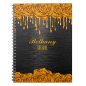 Gouden Roos gepersonaliseerde Notitieboeken (Voorkant)
