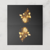 Gouden roos ( goud roos ) (Buitenkant ongevouwen)