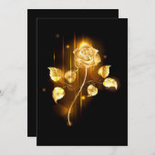 Gouden roos ( goud roos ) programma (Voorkant / Achterkant)