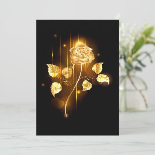 Gouden roos ( goud roos ) programma (Staand voorkant)