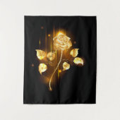 Gouden roos ( goud roos ) wandkleed (Voorkant)