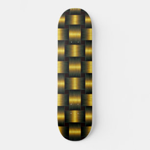 Gouden rooster skateboard