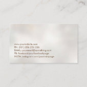 Gouden Sakura Boom - Parelbloesem Visitekaartje (Achterkant)