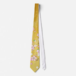 Gouden Sakura Kimono :: Stropdas