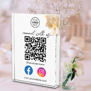 Gouden Scharen Neem contact met ons op QR-code soc Fotoblokken