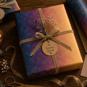 Gouden Schemer Reverie Inpakpapier Vel