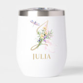 Gouden Script Letter J Monogram Gepersonaliseerde  (Voorkant)