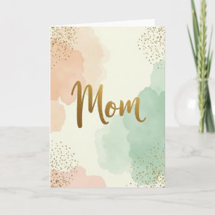 Gouden Script Liefdeskaart Kaart