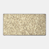 Gouden sepia zachte glitter glinstert bureaumat (Voorkant)